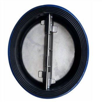 Vàlvula de retenció de doble placa folrada de goma