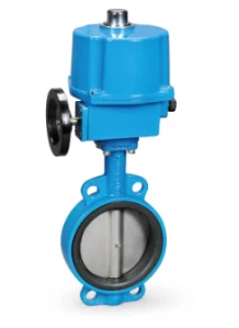 Ductile Iron/Wcb/CF8m Body PTFE/NBR/Viton/EPDM Seat And Concentric Design Pn10/16 Class 125/150 Size 2′--48′ Wafer Butterfly Valve